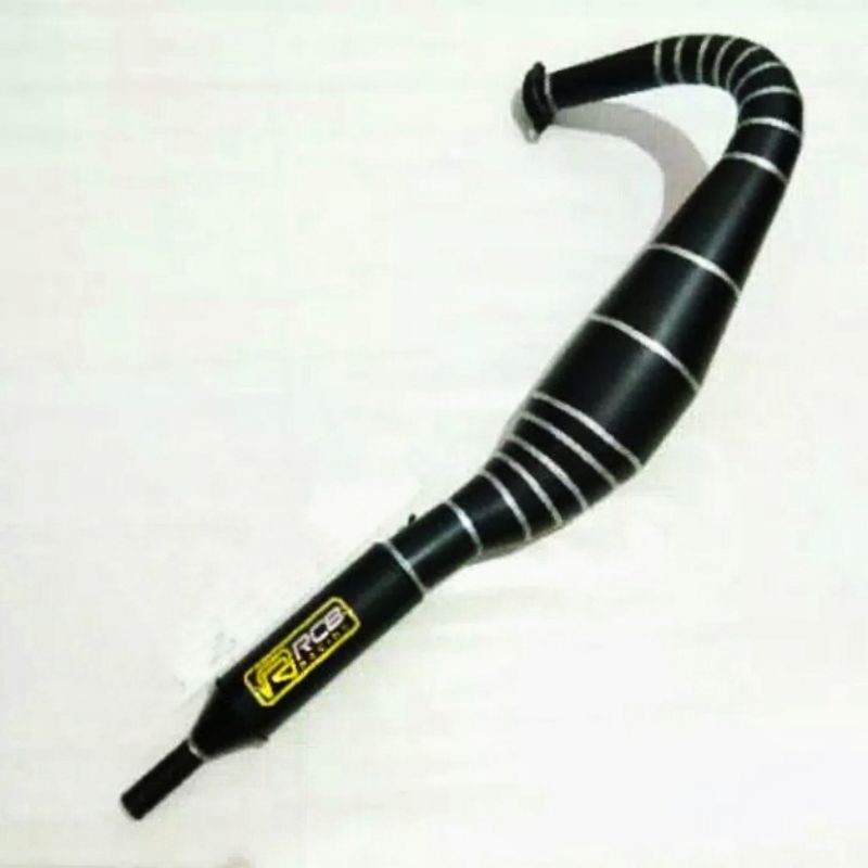 KNALPOT KLONG RCB BLACK RX KING