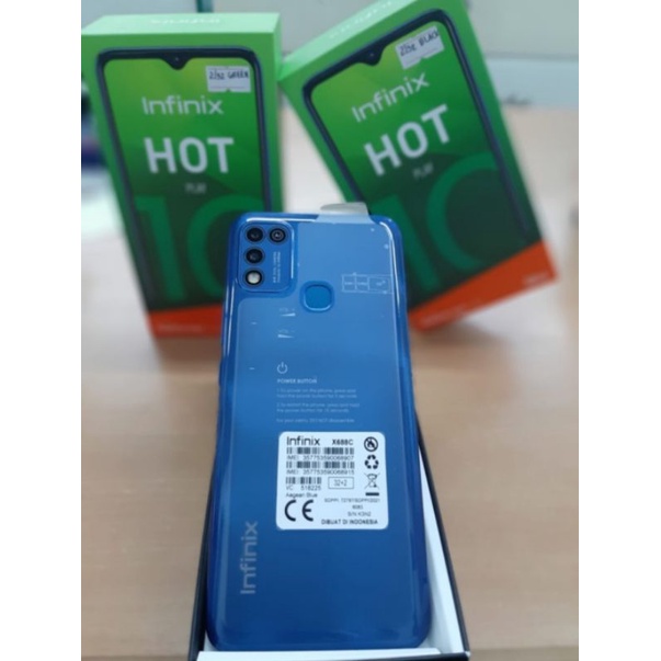 INFINIX HOT 10PLAY 4/64GB RESMI