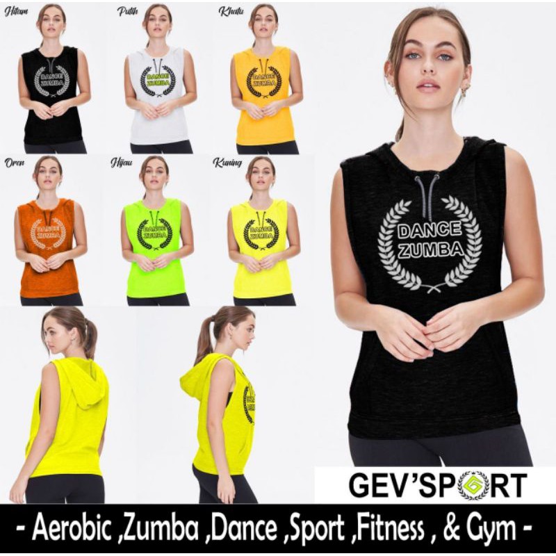 rompi hoodie gevsportwear / atasan gevsportwear new arrival