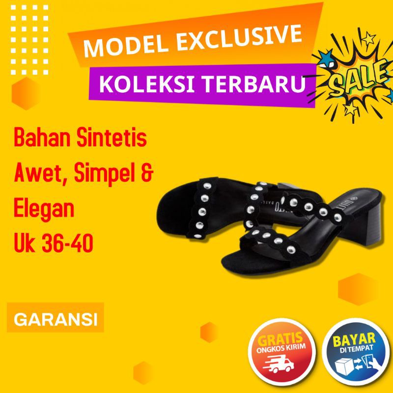 High Heels Sendal Hak Tahu Tinggi Wanita Murah Korea Terbaru