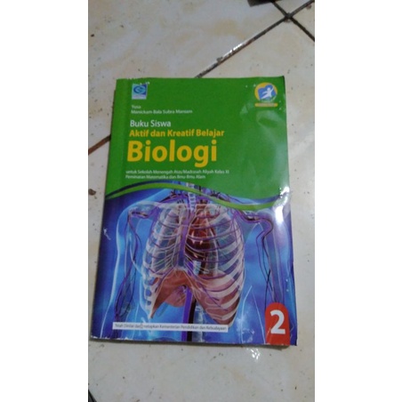 Biologi Aktif dan Kreatif Belajar Biologi.SMA 2 Grafindo.