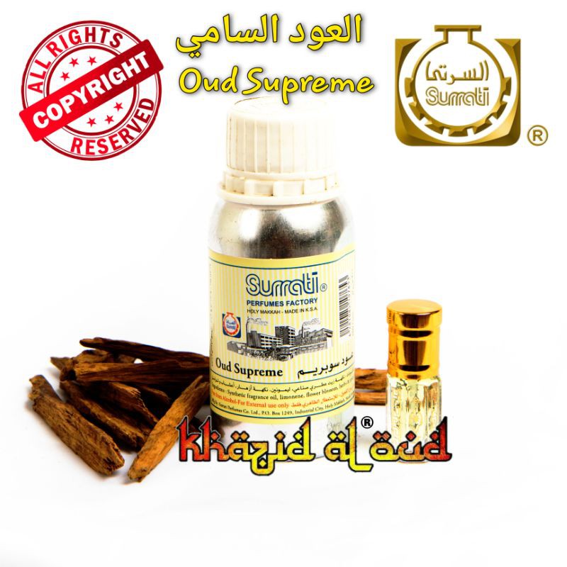Khazid Al Oud - Parfum Oud Supreme Surrati Original | Parfum Surrati Original