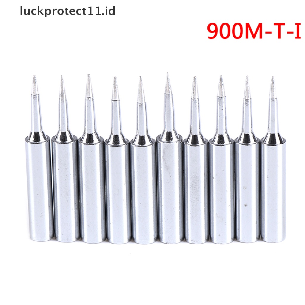 10pcs Kepala solder Pengganti Bahan Besi Ukuran 900m-t-i