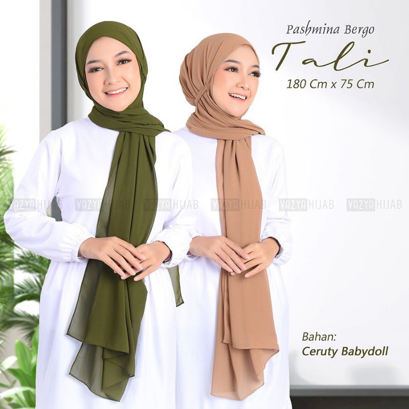 Pashmina Bergo Tali