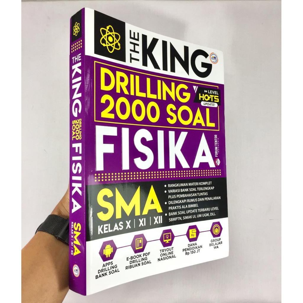 SMA The King Drilling 2000 Soal Kimia Fisika Biologi Matematika Level Hots Update-4