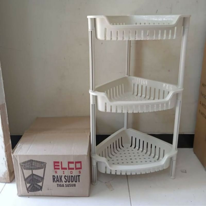 Rak Sudut Rak Serbaguna 3 Susun Elco Rios