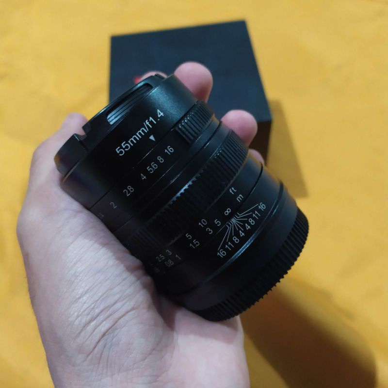 Lensa 7artisans 55mm F1.4 For FUJIFILM Kamera Mirrorless -Lensa Fix