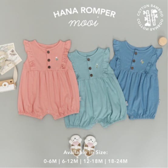 Mooi Hana Romper / Jumpsuit Anak Warna Random