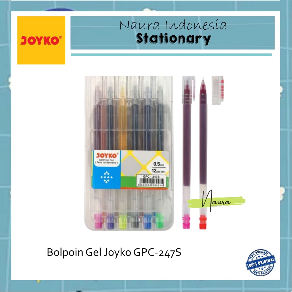 

BOLPOIN GEL JOYKO GPC-247S 12W