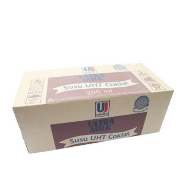 

Susu Ultra 200ml Karton 24pcs Rasa Coklat Strawberry Full Cream