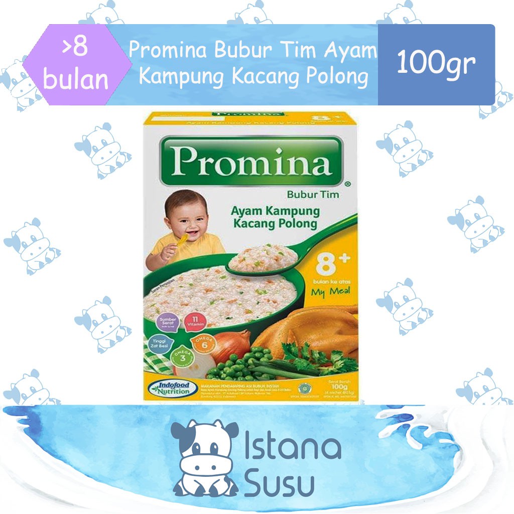 Promina Bubur Tim Bayi Usia 8+ Bulan 100g