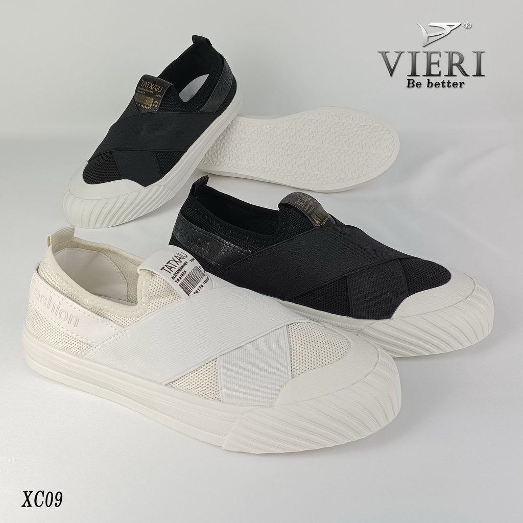 VIERI Sepatu Sneakers Wanita Import Sepatu Casual Warna Putih XP209-8