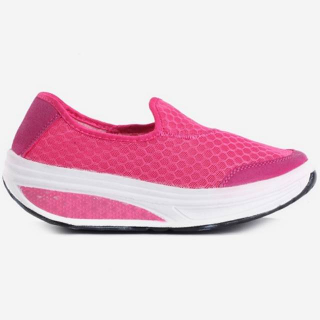 SEPATU WANITA SNEAKERS CASUAL ( Tanpa Tali )
