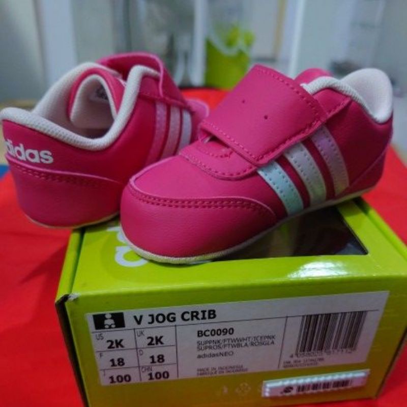(Pre-Loved) Adidas Neo V Jog Crib US 2K