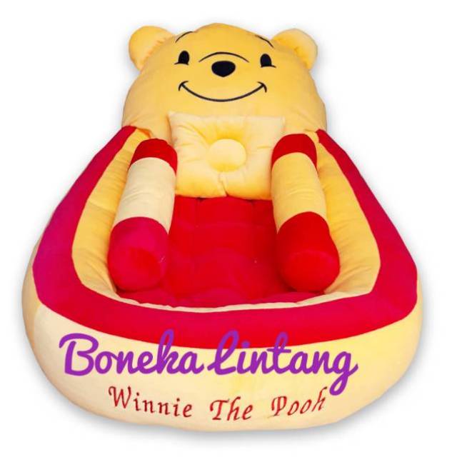 Kasur Bayi Plus Bantal Guling Karakter Winnie the Pooh