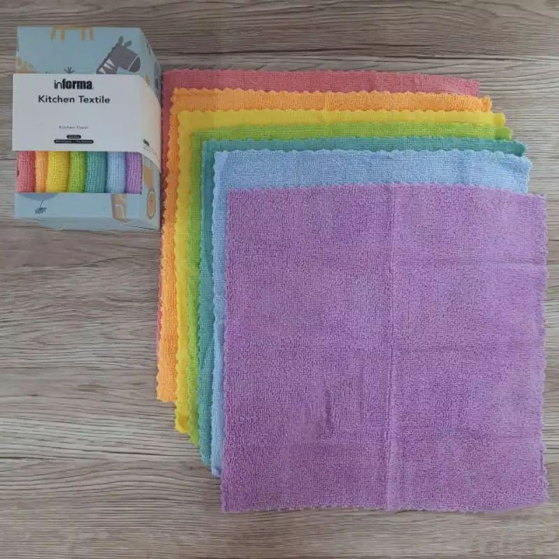 Lap Dapur Kitchen Towel Rainbow Sky Set of 7 Informa