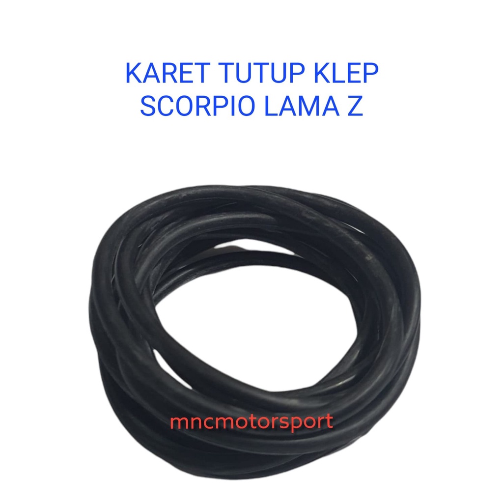 SEAL SIL KARET ORING TUTUP KLEP SCORPIO Z HARGA PER BUAH