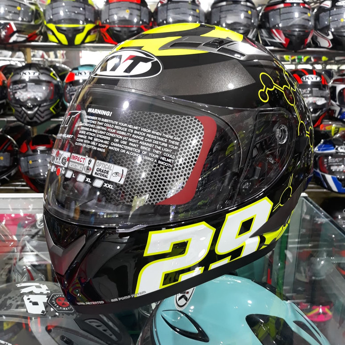 Helm KYT Vendetta2 SE Andrea Ianonne Gun Met