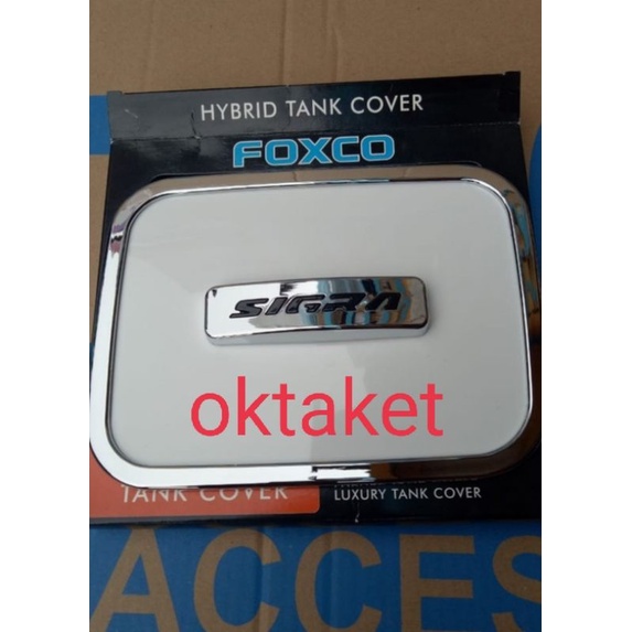 tank cover calya sigra hybrid putih