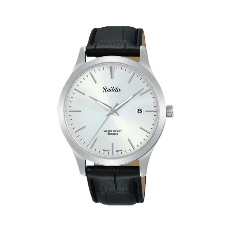 JAM TANGAN PRIA STRAP KULIT TAHAN AIR_RLD_3558 JAM TANGAN KASUAL PRIA SIMPLE WATER RESISTANT JAM TANGAN PRIA TALI KULIT FREW BATRAI CADANGAN JAM TANGAN COWOK TERLARIS_JAM TANGAN COWOK TERBARU MODEL KASUAL JAM TANGAN PRIA MURAH BERKUALITAS