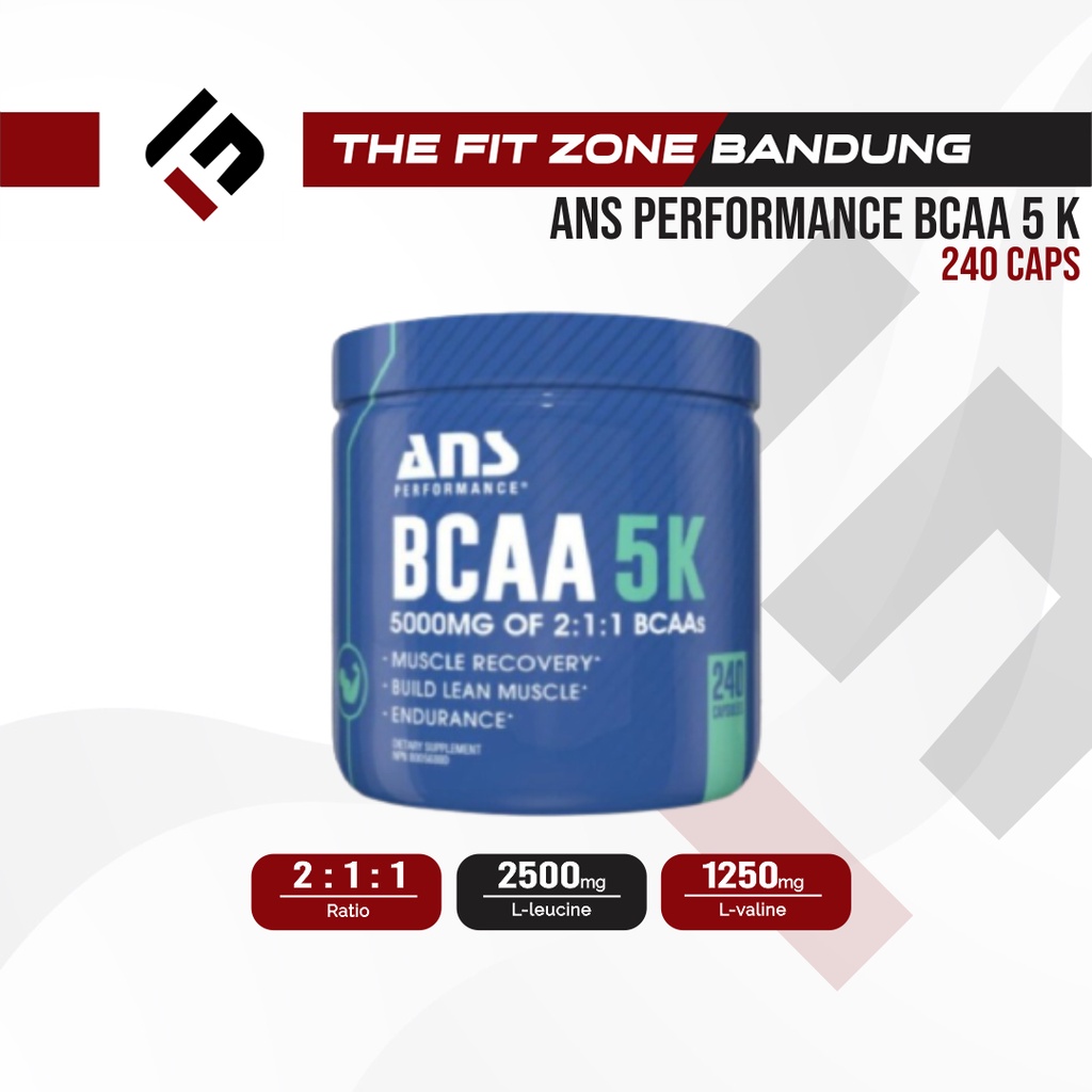 ANS Performance Bcaa 5 K 240 Capsules Bcaa Kapsul 2:1:1