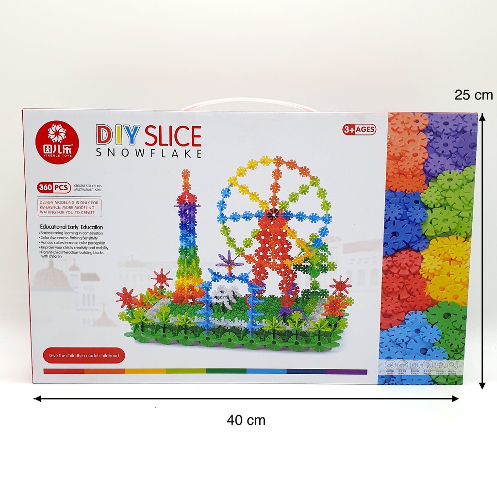 Toko Mainan ALFA Bombiq Puzzle Blocks Slice BOX 305Y