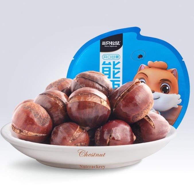 

Pasti Ready Kacang Chestnut Lakci 120G Original Import Three Squirrels