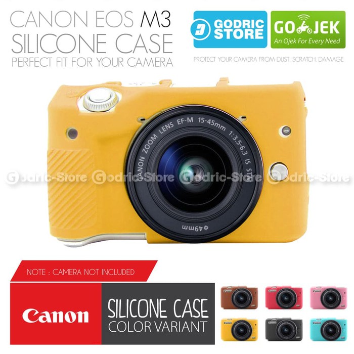 Silicone Canon EOS M3 Silikon Case / Sarung Silicon Kamera Mirrorless