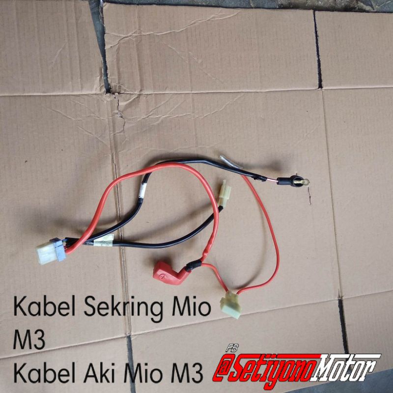 Kabel Sekring Mio M3 Mio S Mio Z Xride Kabel Accu Aki Positif