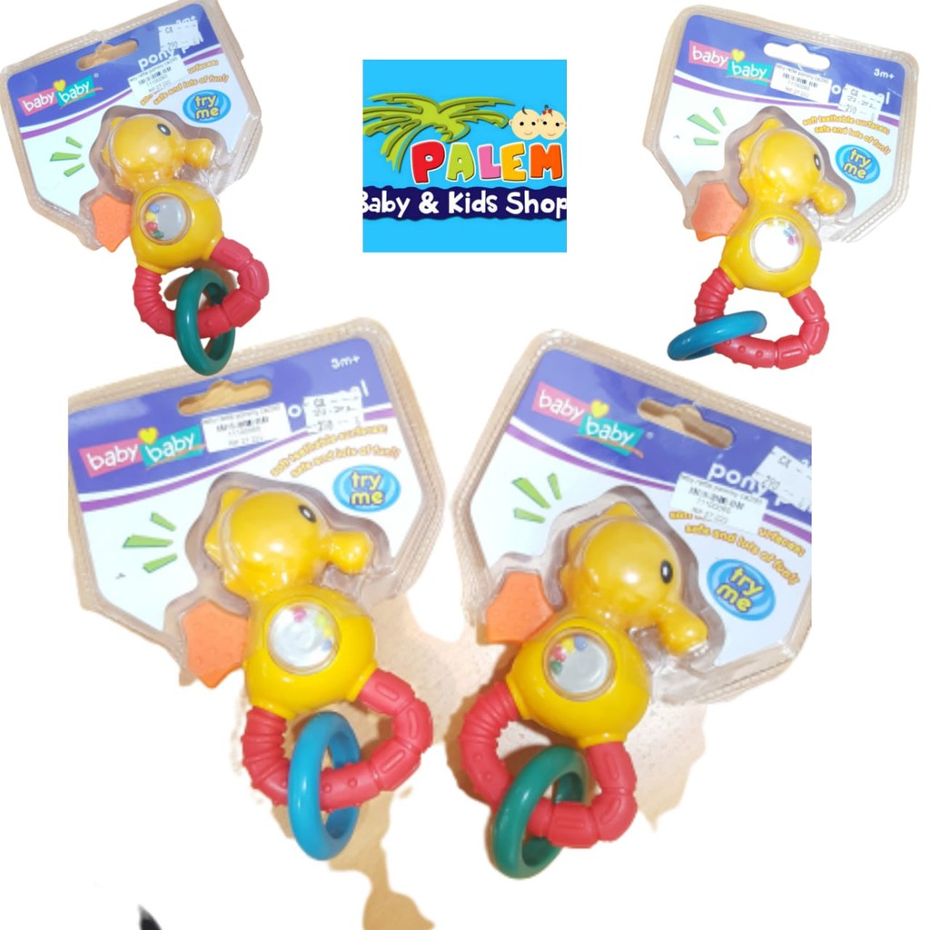 Baby rattle pony pal ca290 (3M+)/mainan anak
