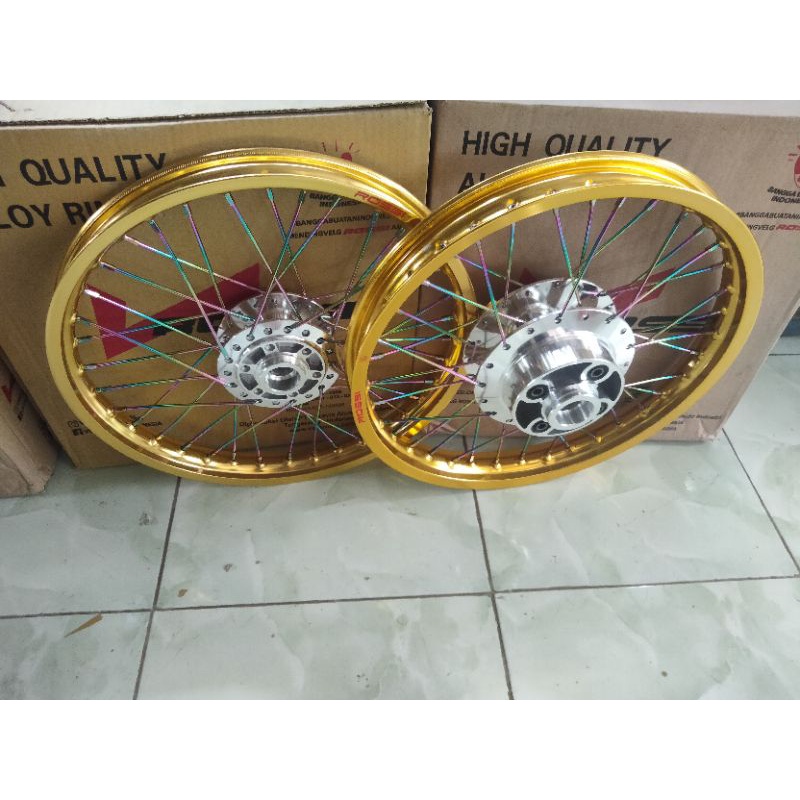 velg paketan Tiger Revo Jari jari ring 17 x160/140
