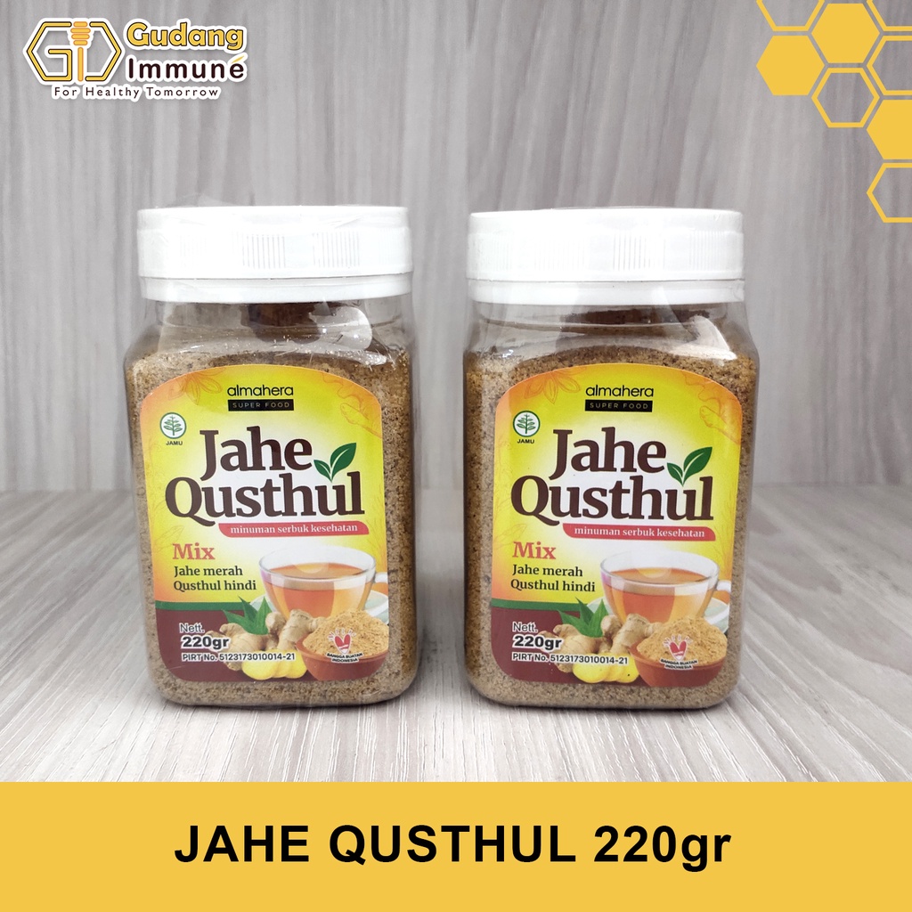 Jahe Qusthul 220gr / Jahe Merah Plus Qusthul Hindi Serbuk ALMAHERA