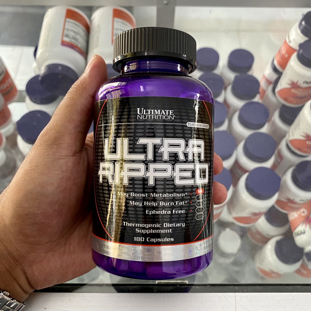 Ultimate Nutrition Ultra Ripped 180 Capsules Fat Burner