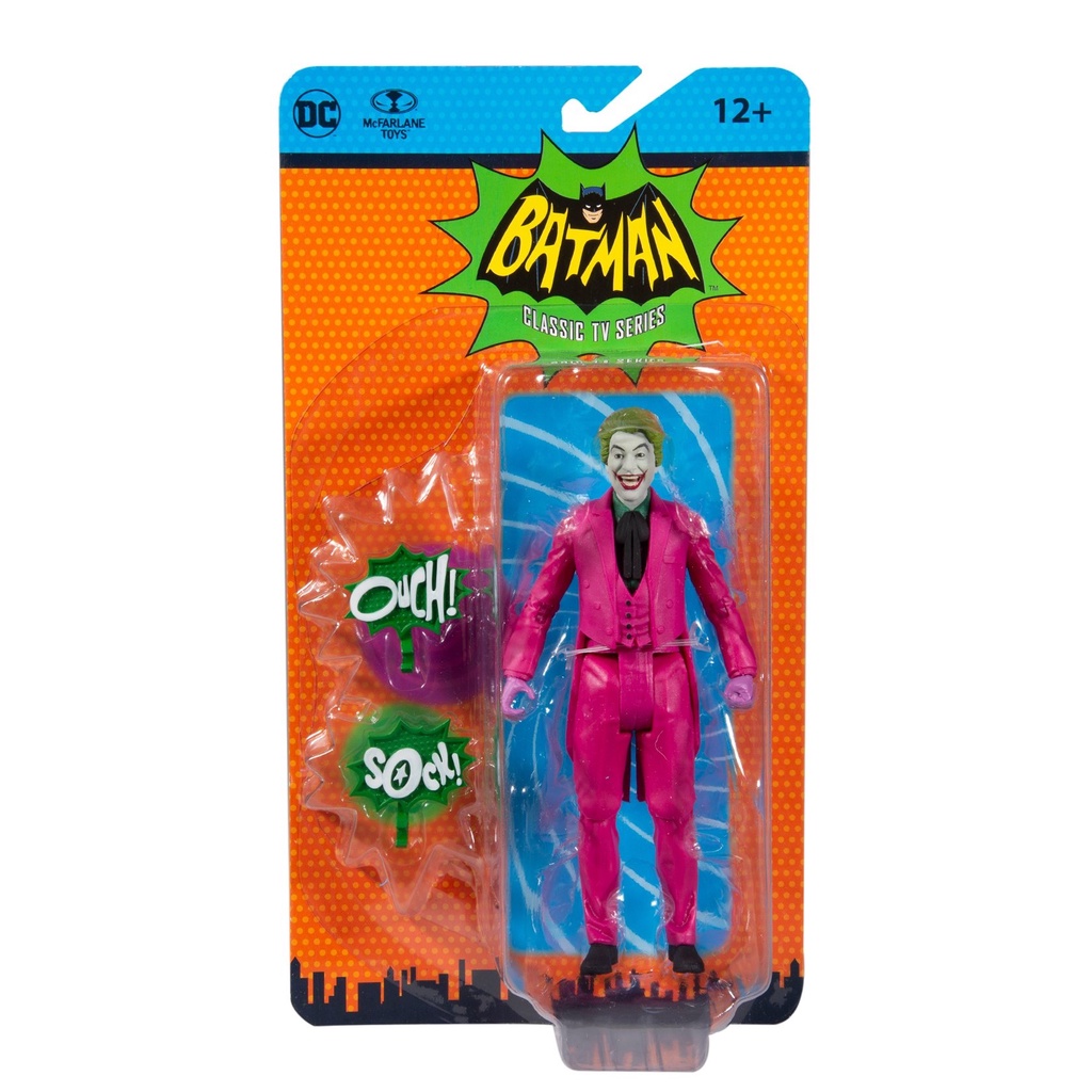 McFARLANE DC RETRO BATMAN 66 - THE JOKER 6 inch MOC