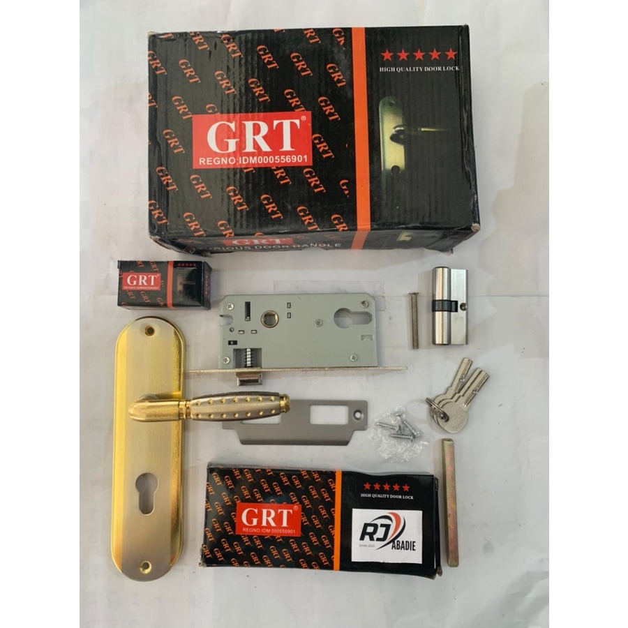 Handle / Gagang Pintu Tanggung Grt Gurita Gp Gold