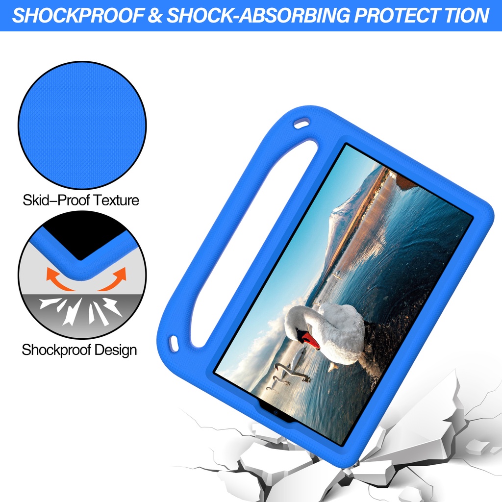 (Ready Stock) Casing EVA Shockproof + Stand Dudukan Untuk Samsung Galaxy Tab A7 Lite 8.7 &quot;(2021) SM-T225 SM-T220 SM-T225N