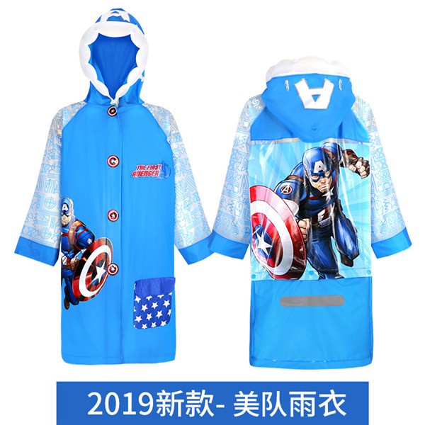 Jas Hujan Anak Motif Disney Avenger, Spiderman, Frozen Ukuran Besar