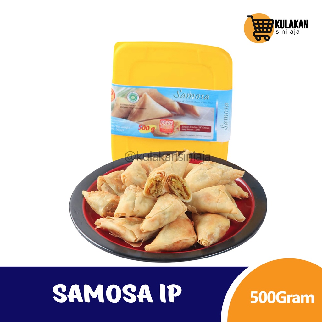 

Indopertama Curry Samosa 25pcs
