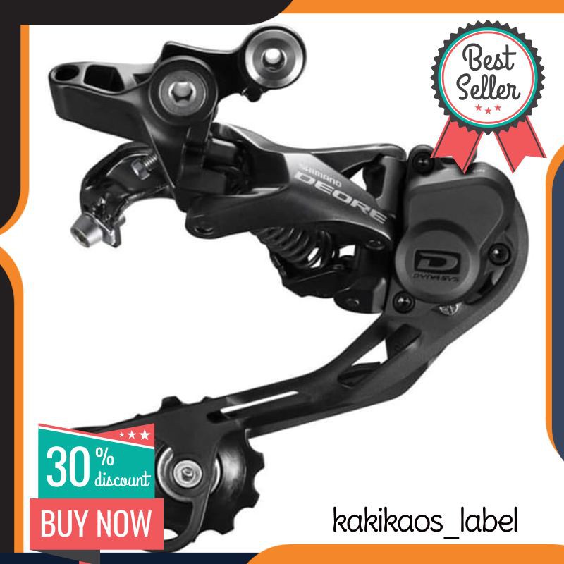 Shimano Deore RD M6000 SGS Rear Derailleur 10 Speed Lock Original