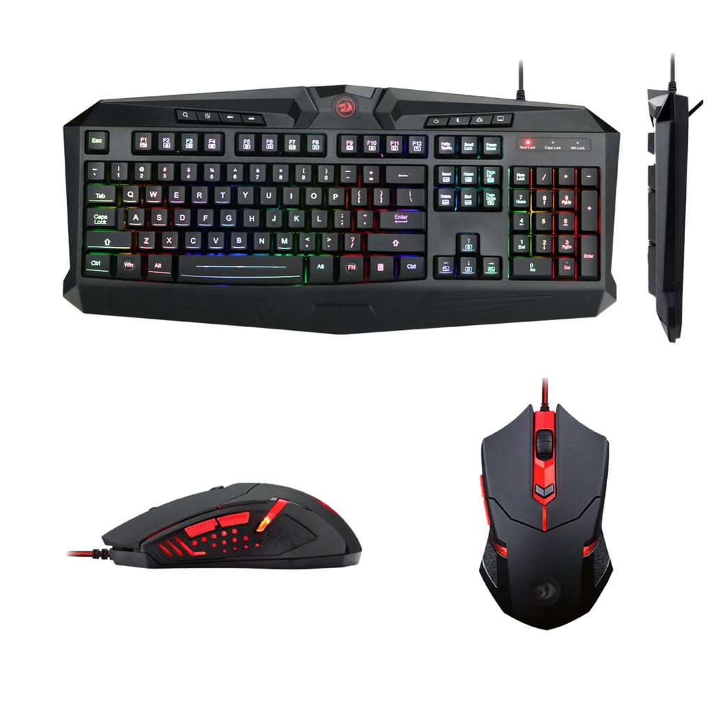 Redragon Gaming Keyboard Mouse 2 in 1 Combo RGB - S101-4