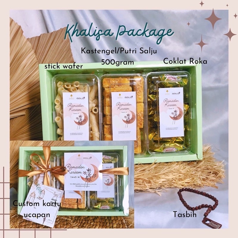 

Hampers Lebaran Kue Kering Khalisa Package