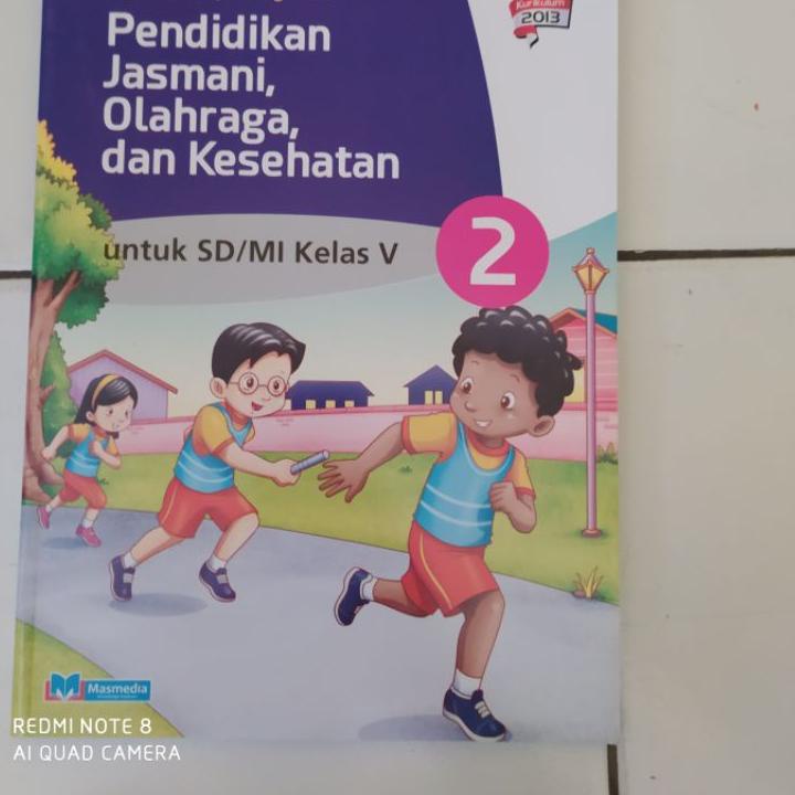 Terbaru.. Buku PJOK SD kelas 4-6 Masmedia