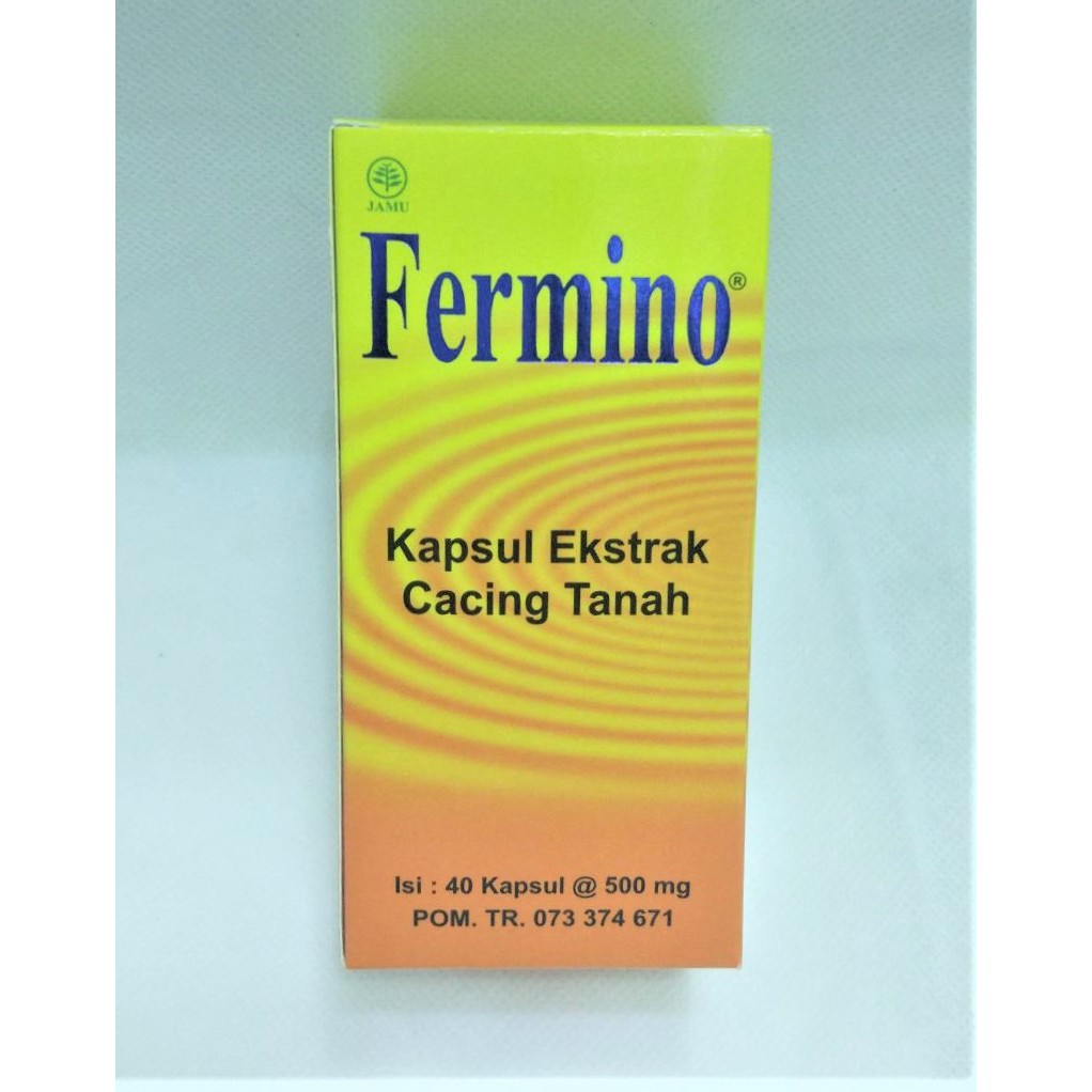 Fermino Obat Cacing - 40 kapsul