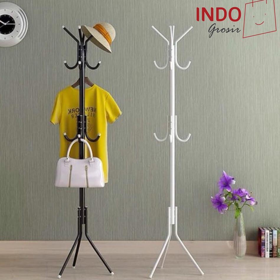 ➮ Multifunction Stand Hanger / Gantungan baju atau tas / Tiang gantungan baju topi ✻