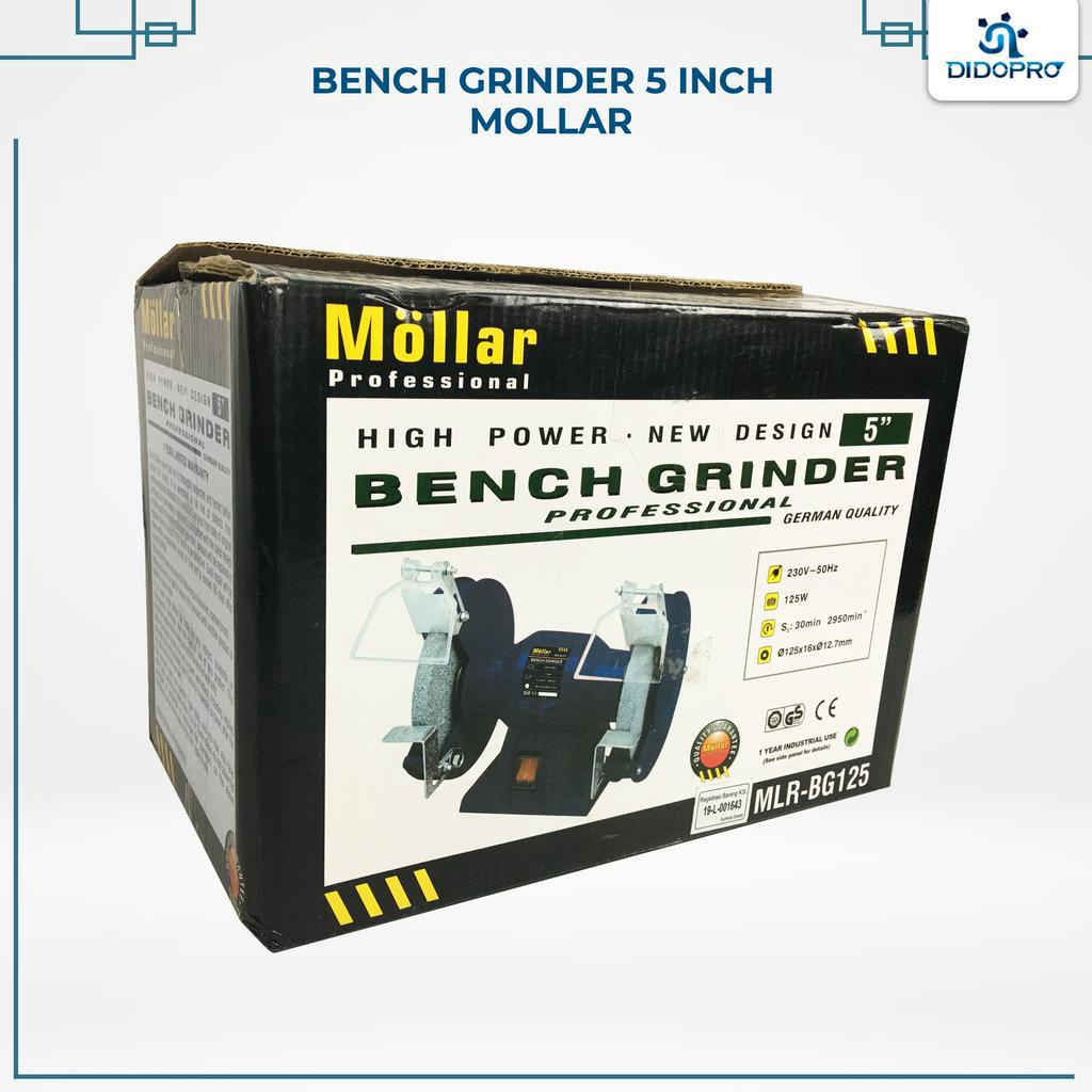 Bench grinder Mollar 5&quot; mesin gerinda duduk 5 inch German technology