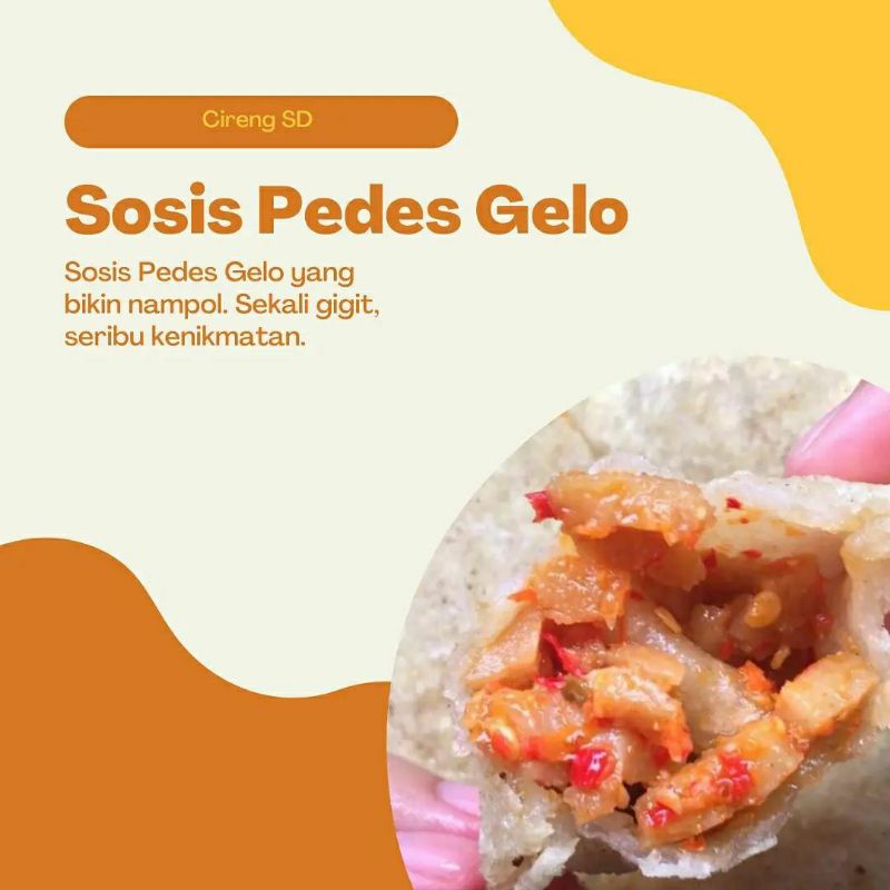 

Cireng Mercon Isi Sosis