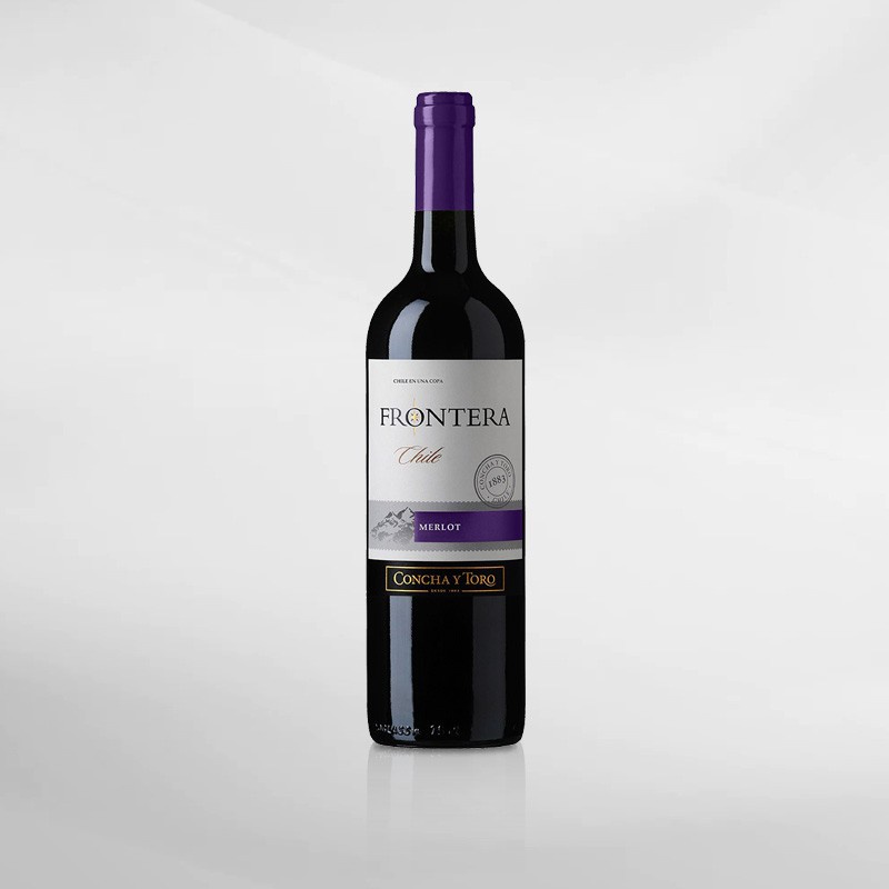 Frontera Merlot 750 ml ( Original &amp; Resmi By Vinyard )