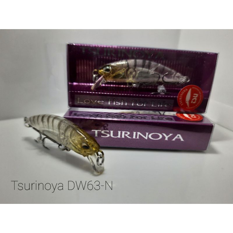 Lure minnow Tsurinoya DW63-N umpan pancing UL killer