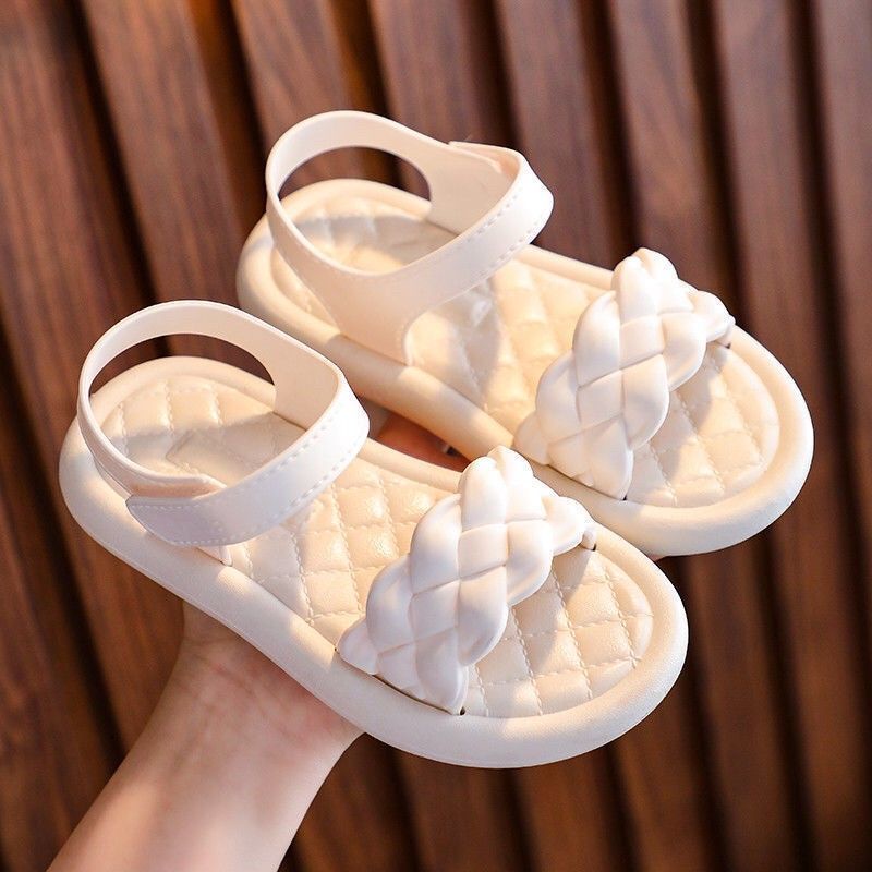 Sendal gunung karet anak terbaru,sandal jelly model kepang tali anak trendy,sendal tali anak anyaman.hys