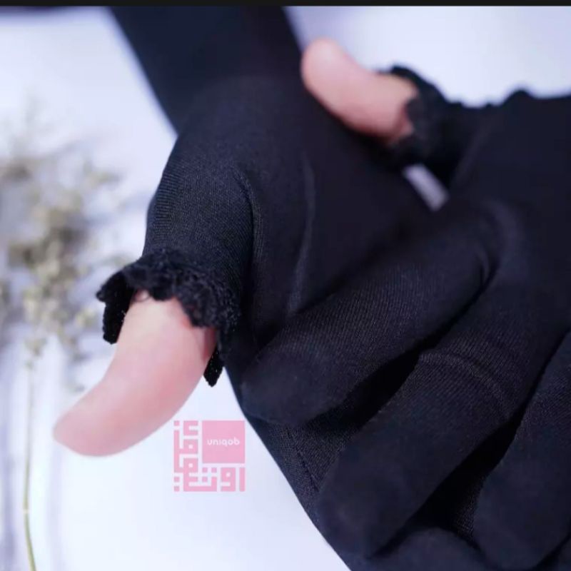 Sarung tangan jempol touchscreen muslimah